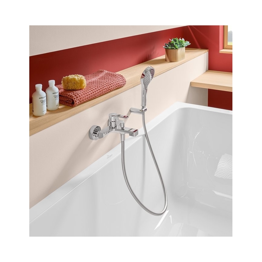 Villeroy & Boch TVC00003500061 - Suihkuletku 120 cm kiillotettu kromi
