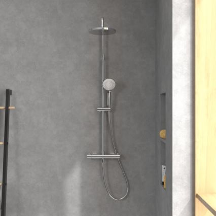 Villeroy & Boch TVS10900200061 - Suihkusetti suihkuhanalla UNIVERSAL, kiiltävä kromi