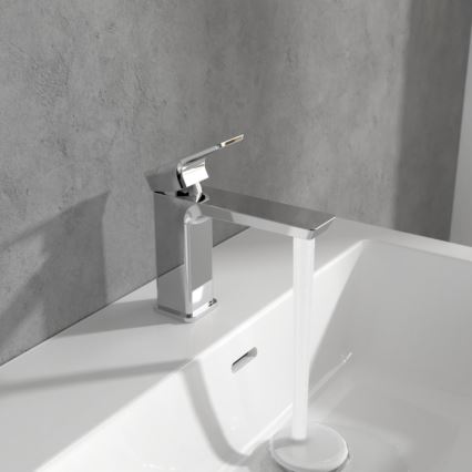 Villeroy & Boch TVW11200300061 - Pesuallashana SUBWAY 15,5 cm, kiillotettu kromi