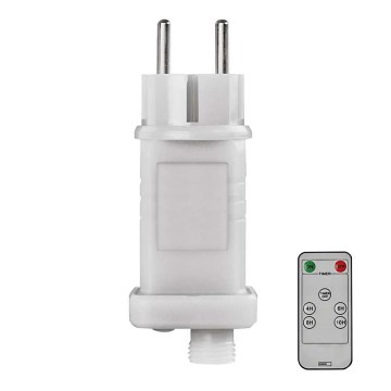 Virtalähde kohteelle connection of Joulu valot 230V IP44 + kauko-ohjaus