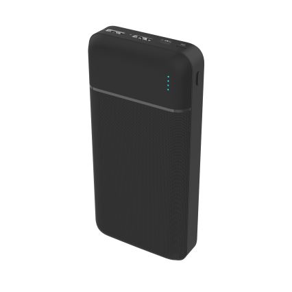 Virtapankki 20000 mAh 3,7V musta