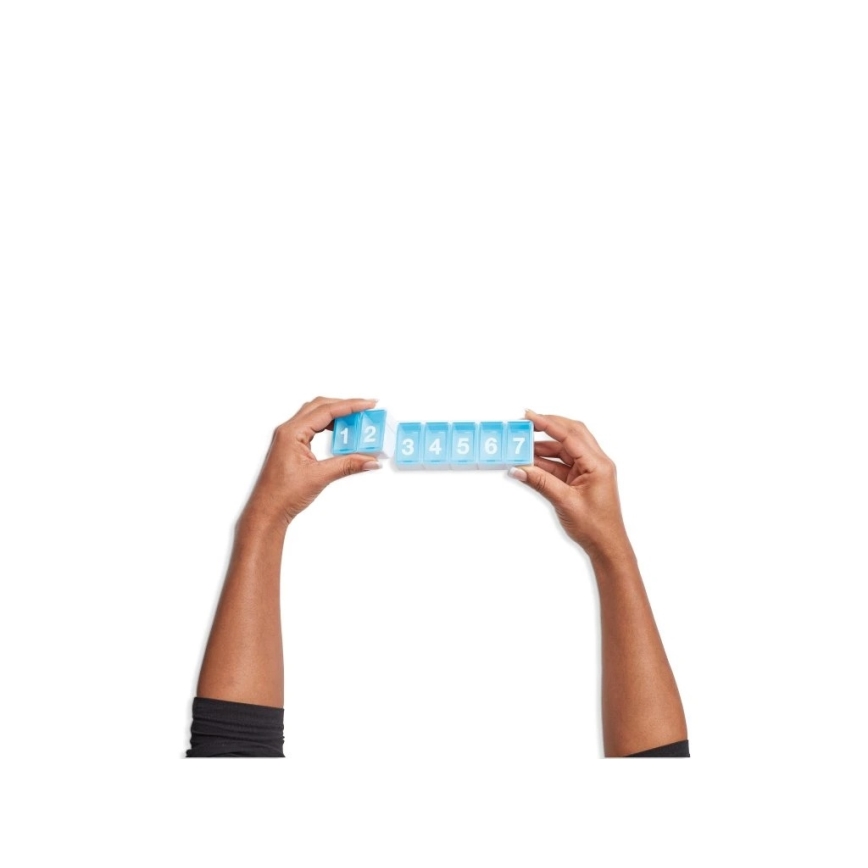 Vitility - Viikkolääkkeiden annostelija, sininen