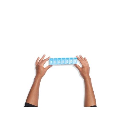 Vitility - Viikkolääkkeiden annostelija, sininen