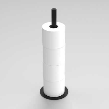 WC-paperiteline 51 cm musta