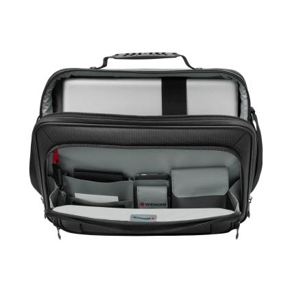 Wenger - Kannettavan tietokoneen laukku 10 l 15,6" tablettitaskulla 10" Insight musta