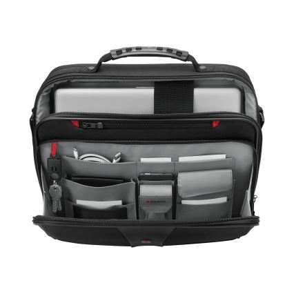 Wenger - Kannettavan tietokoneen laukku 15 l 16" Legacy musta
