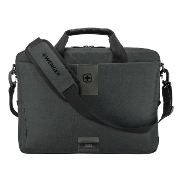Wenger - Kannettavan tietokoneen laukku 15 l 16" tablettitaskulla 10" MX ECO Brief harmaa