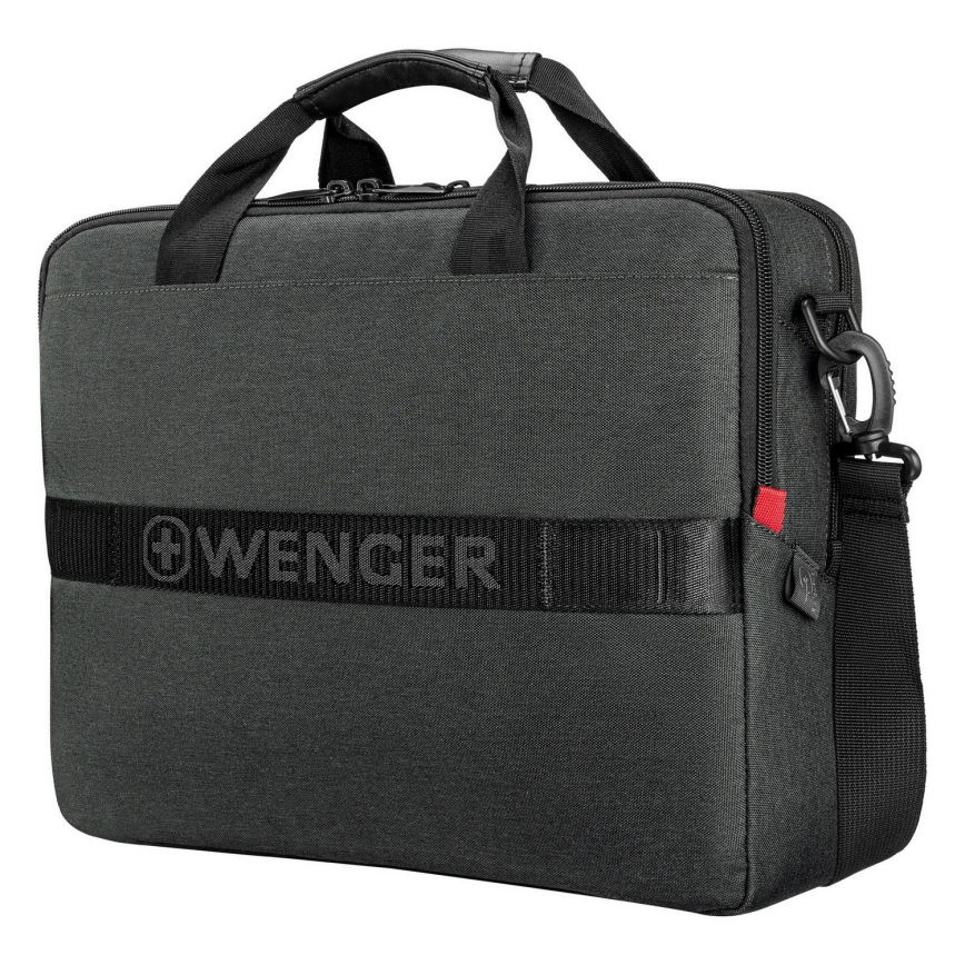 Wenger - Kannettavan tietokoneen laukku 15 l 16" tablettitaskulla 10" MX ECO Brief harmaa