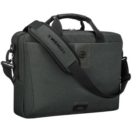 Wenger - Kannettavan tietokoneen laukku 15 l 16" tablettitaskulla 10" MX ECO Brief harmaa