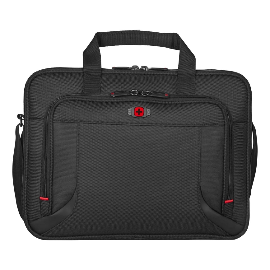 Wenger - Kannettavan tietokoneen laukku 15 l 16" tablettitaskulla 10" Prospectus musta