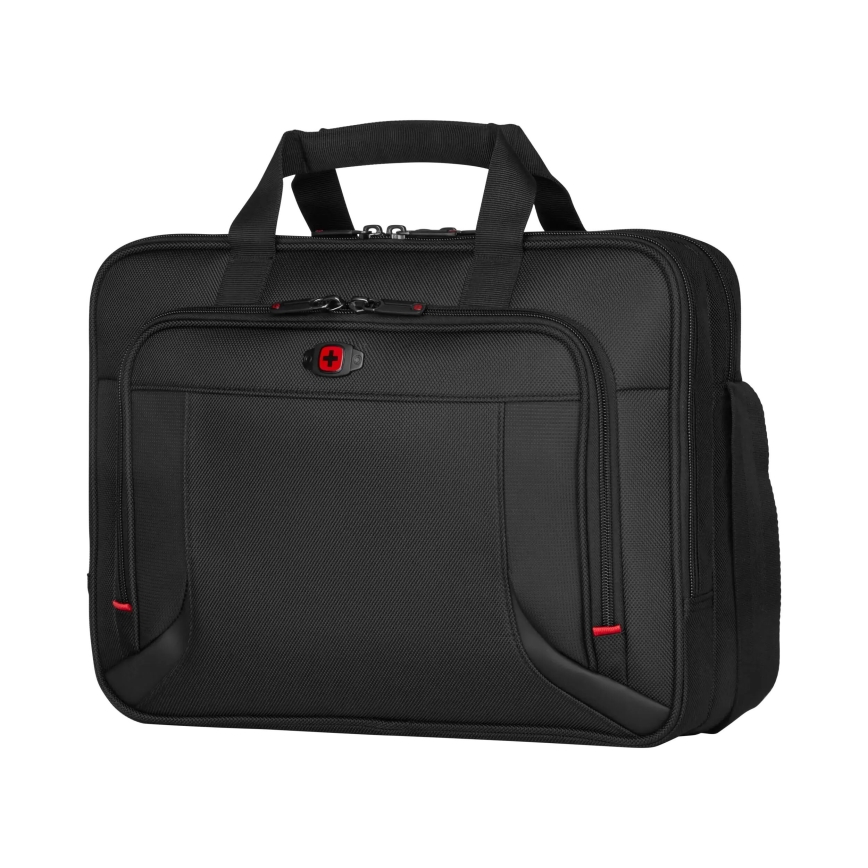 Wenger - Kannettavan tietokoneen laukku 15 l 16" tablettitaskulla 10" Prospectus musta