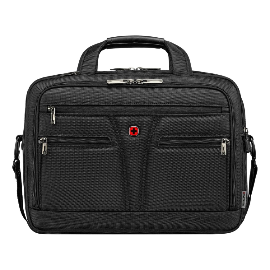 Wenger - Kannettavan tietokoneen laukku 19 l 14-16" tablettitaskulla 10" BC Tähti musta