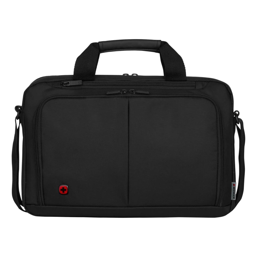 Wenger - Kannettavan tietokoneen laukku 5 l 14" tablettitaskulla 10" Source musta