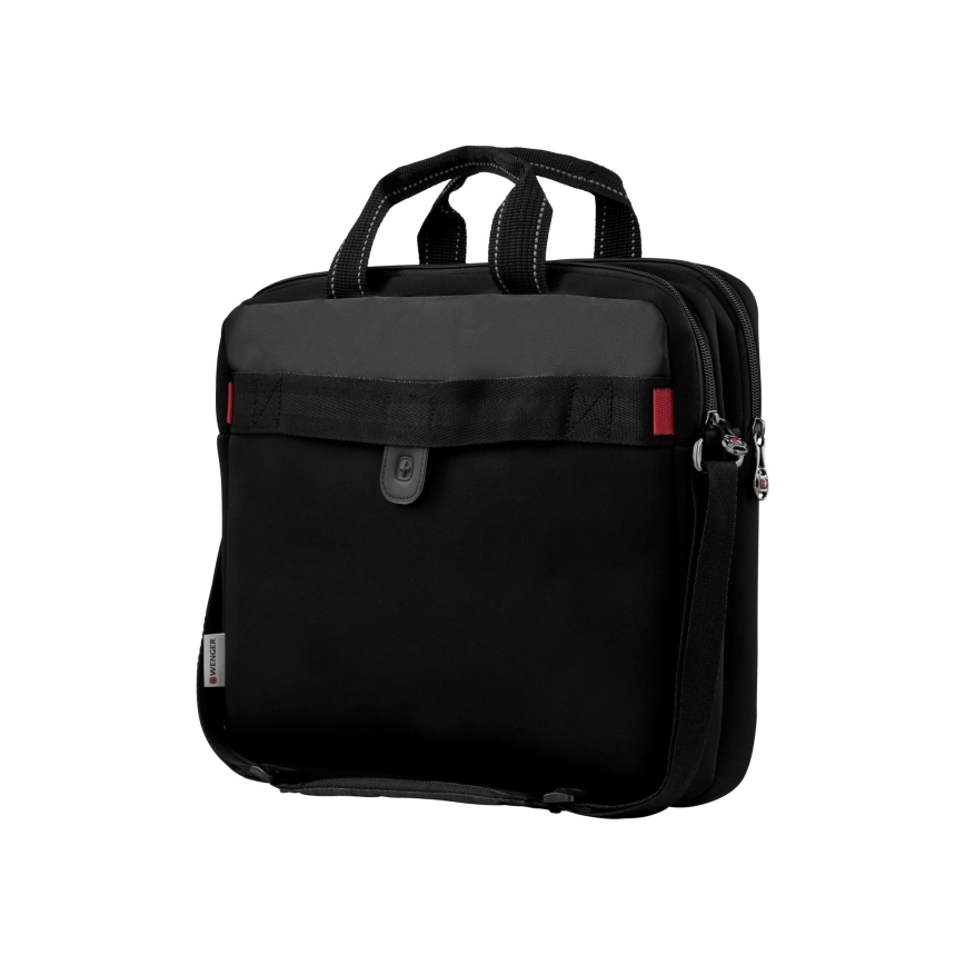 Wenger - Kannettavan tietokoneen laukku 8 l 16" Sherpa musta
