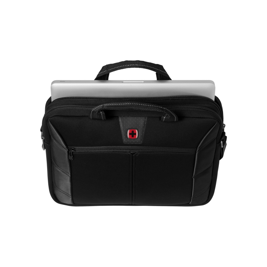 Wenger - Kannettavan tietokoneen laukku 8 l 16" Sherpa musta