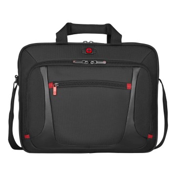 Wenger - Kannettavan tietokoneen laukku 9 l 16" tablettitaskulla 10" Sensor musta