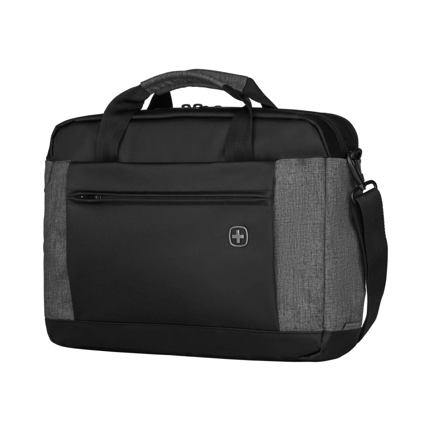 Wenger- Kannettavan tietokoneen laukku 9 l 16" tablettitaskulla 10" Underground musta/harmaa