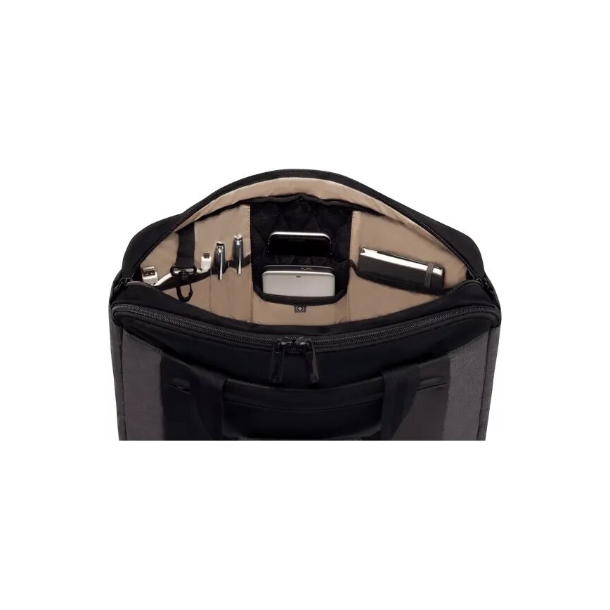 Wenger- Kannettavan tietokoneen laukku 9 l 16" tablettitaskulla 10" Underground musta/harmaa
