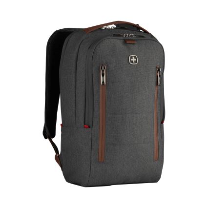 Wenger - Kannettavan tietokoneen reppu 15 l 16" tablettitaskulla 12" + crossbody bag Kaupunki Upgrade 2in1 harmaa