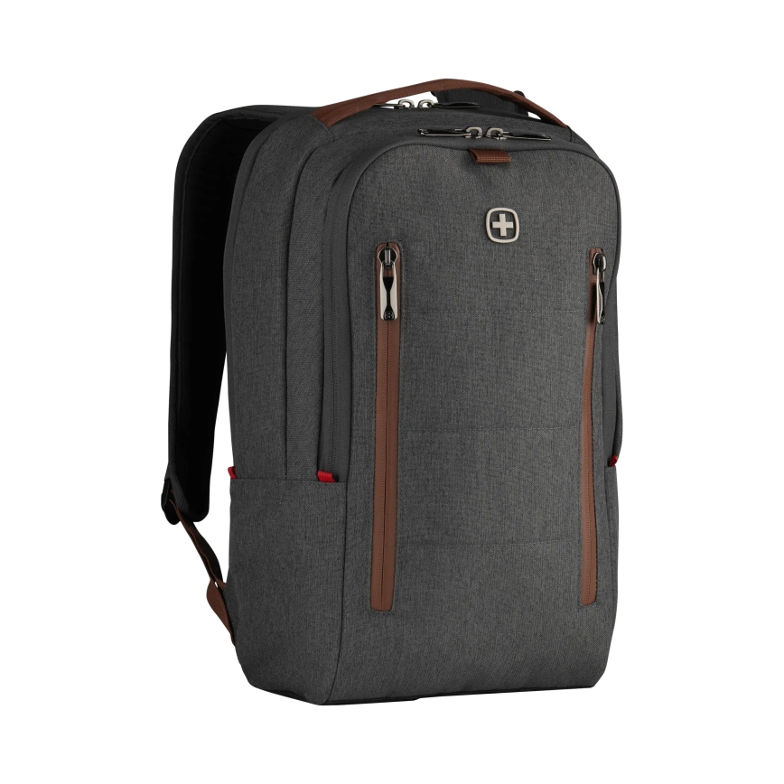 Wenger - Kannettavan tietokoneen reppu 15 l 16" tablettitaskulla 12" + crossbody bag Kaupunki Upgrade 2in1 harmaa