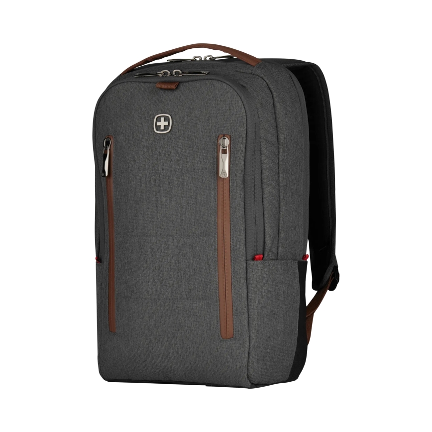 Wenger - Kannettavan tietokoneen reppu 15 l 16" tablettitaskulla 12" + crossbody bag Kaupunki Upgrade 2in1 harmaa