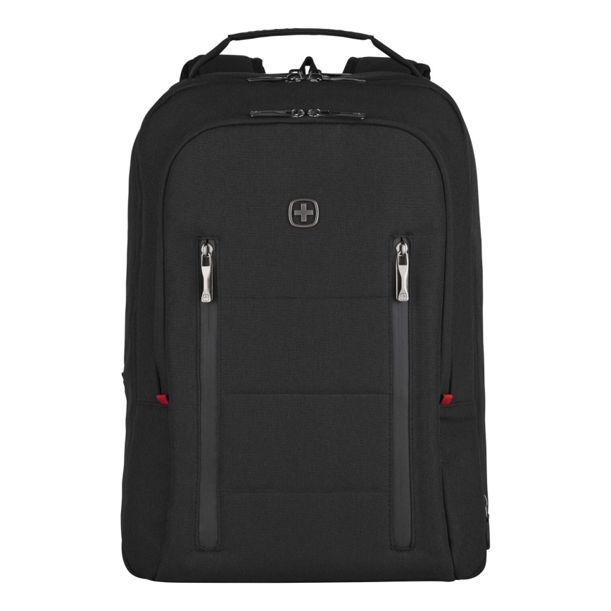 Wenger - Kannettavan tietokoneen reppu 16 l 16" tablettitaskulla 12" Kaupunki Traveler musta