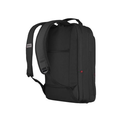 Wenger - Kannettavan tietokoneen reppu 16 l 16" tablettitaskulla 12" Kaupunki Traveler musta