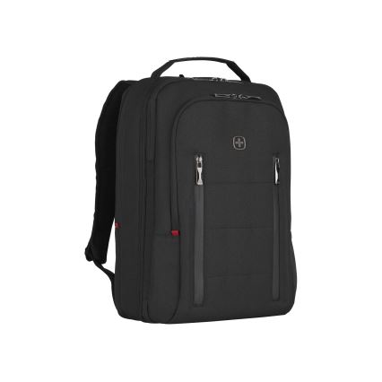 Wenger - Kannettavan tietokoneen reppu 16 l 16" tablettitaskulla 12" Kaupunki Traveler musta