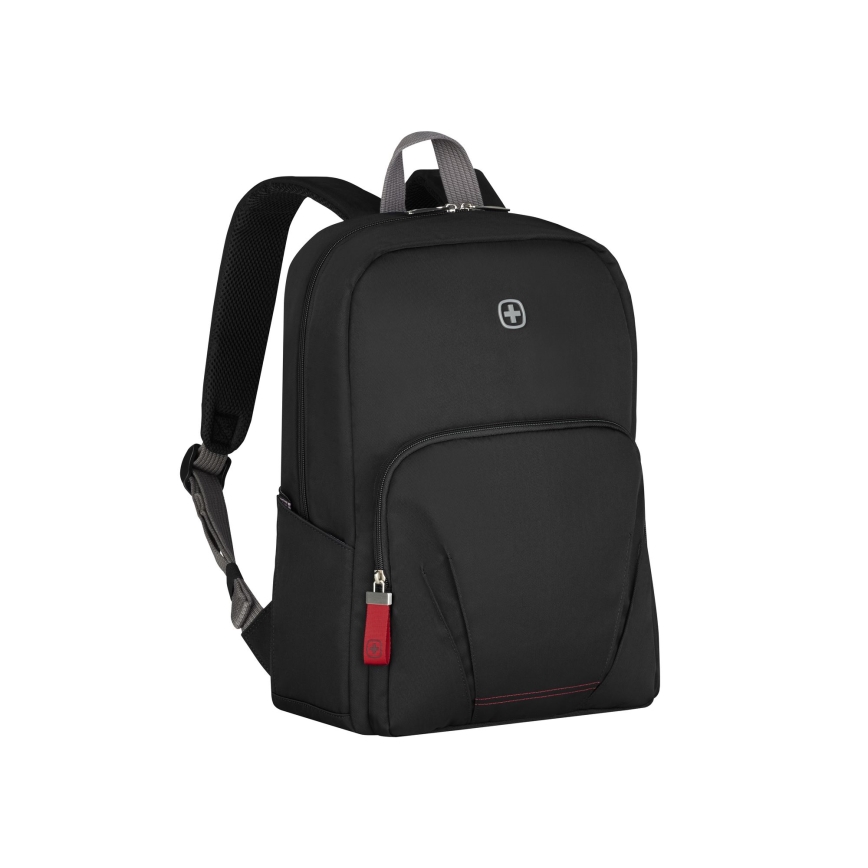 Wenger - Kannettavan tietokoneen reppu 20 l 15,6" tablettitaskulla 10" Liike musta