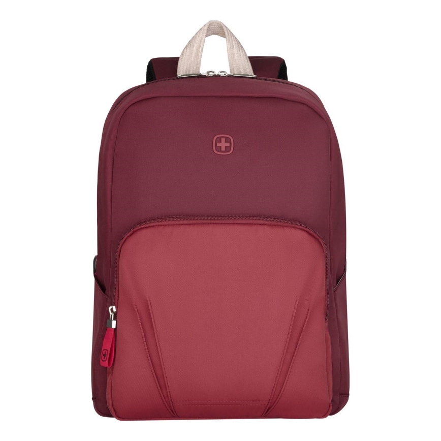 Wenger - Kannettavan tietokoneen reppu 20 l 15,6" tablettitaskulla 10" Liike punainen