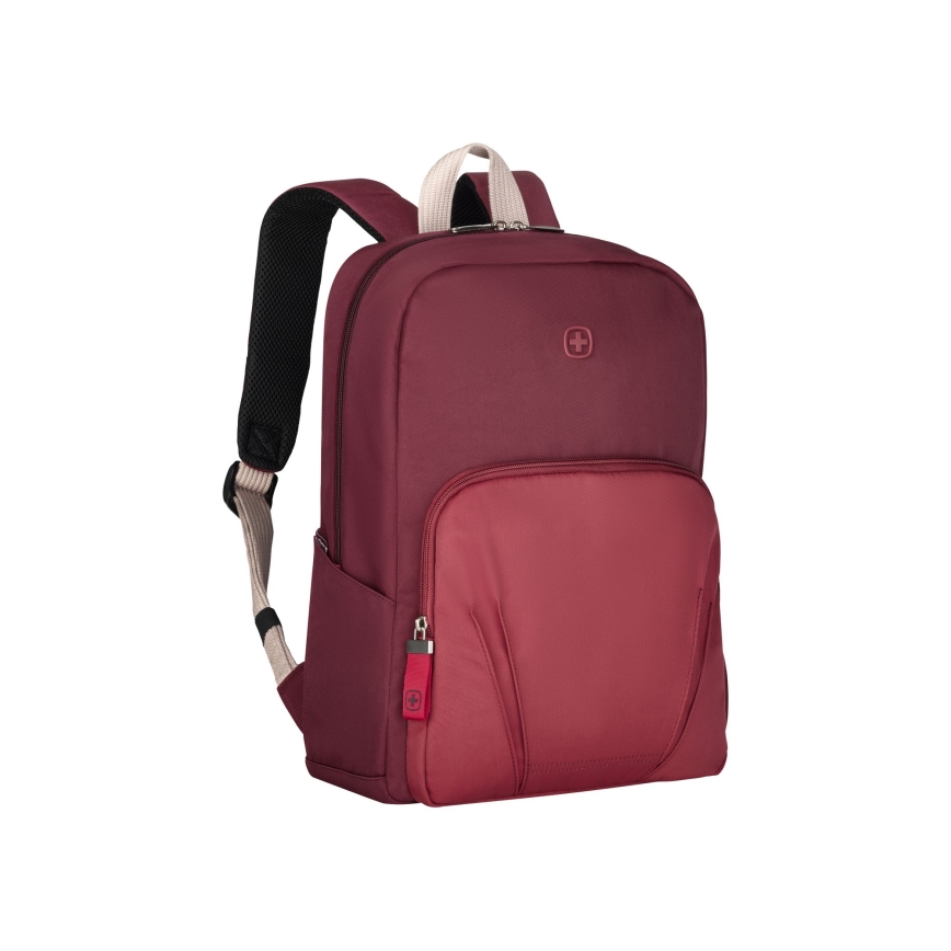 Wenger - Kannettavan tietokoneen reppu 20 l 15,6" tablettitaskulla 10" Liike punainen