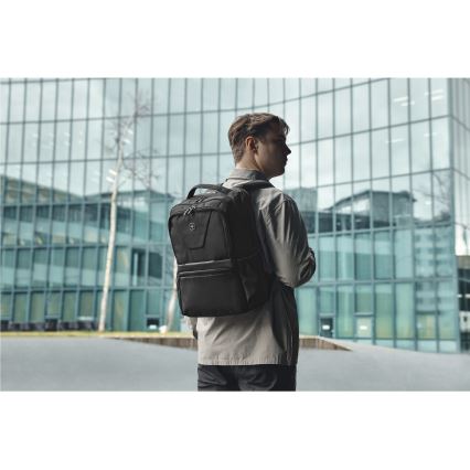 Wenger - Kannettavan tietokoneen reppu 23 l 16" tablettitaskulla 10" XE Resist musta