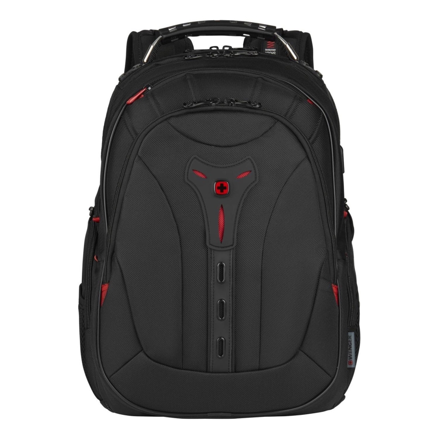 Wenger - Kannettavan tietokoneen reppu 25 l 16" tablettitaskulla 10" Pegasus Deluxe musta
