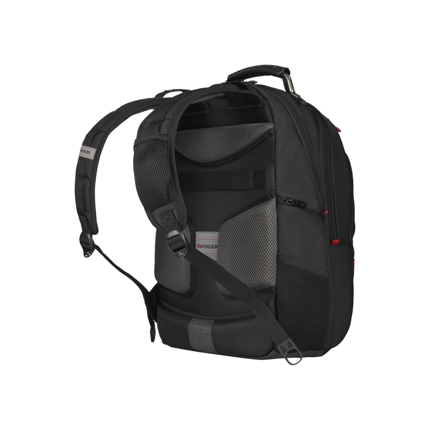 Wenger - Kannettavan tietokoneen reppu 25 l 16" tablettitaskulla 10" Pegasus Deluxe musta