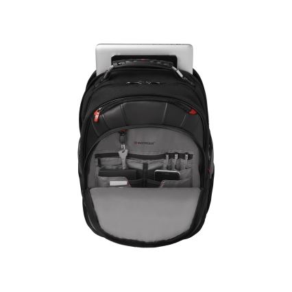 Wenger - Kannettavan tietokoneen reppu 25 l 17" tablettitaskulla 12" Pegasus musta/harmaa