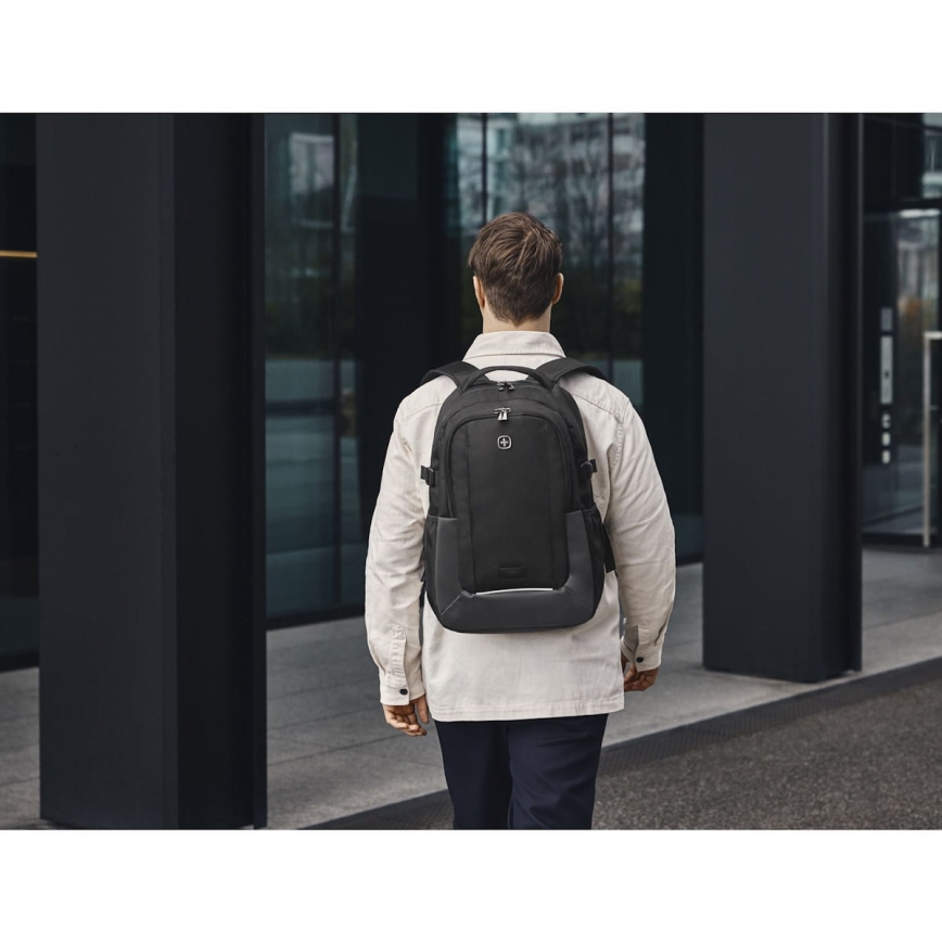 Wenger - Kannettavan tietokoneen reppu 26 l 16" tablettitaskulla 10" XE Ryde musta
