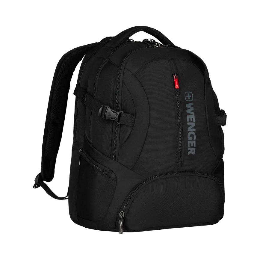 Wenger - Kannettavan tietokoneen reppu 27 l 16" tablettitaskulla 10" Transit musta