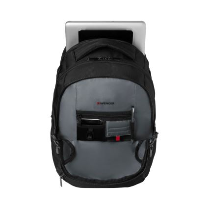 Wenger - Kannettavan tietokoneen reppu 27 l 16" tablettitaskulla 10" Transit musta