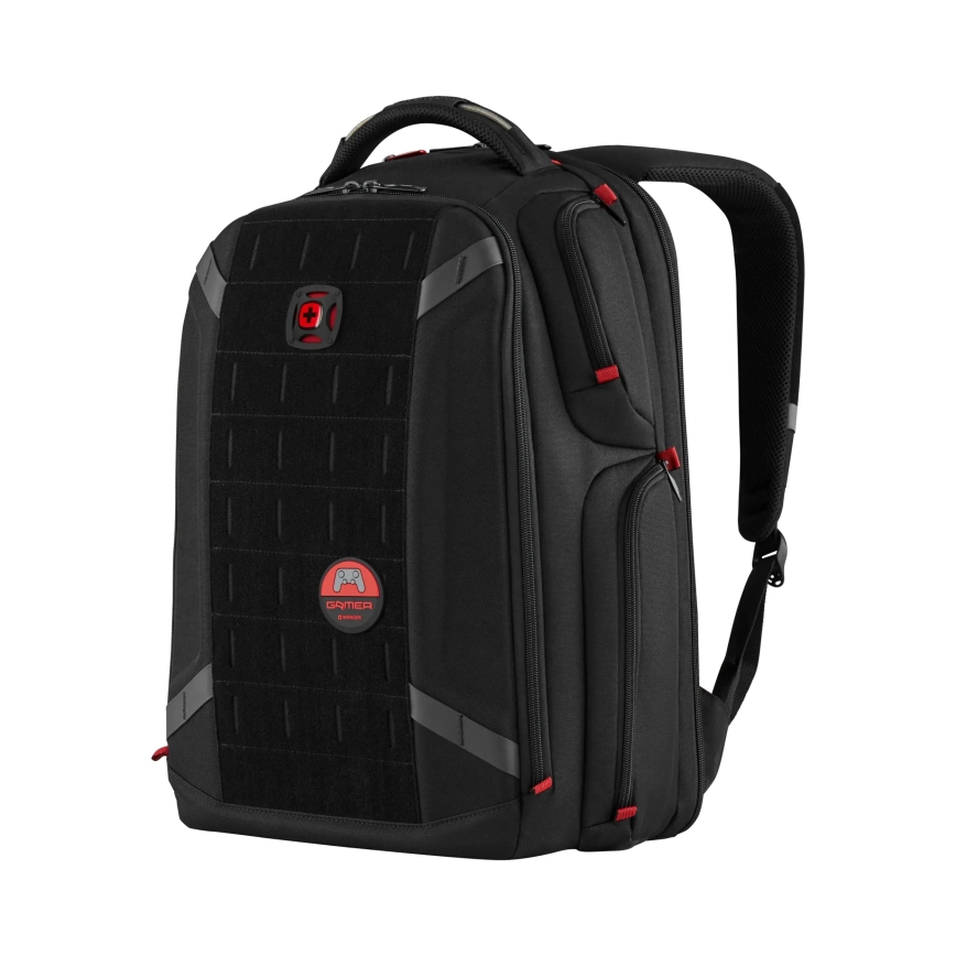 Wenger - Kannettavan tietokoneen reppu 29 l 17,3'' tablettitaskulla 12" Soitin One musta