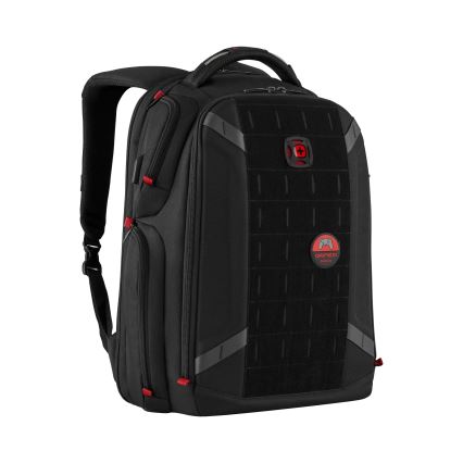 Wenger - Kannettavan tietokoneen reppu 29 l 17,3'' tablettitaskulla 12" Soitin One musta