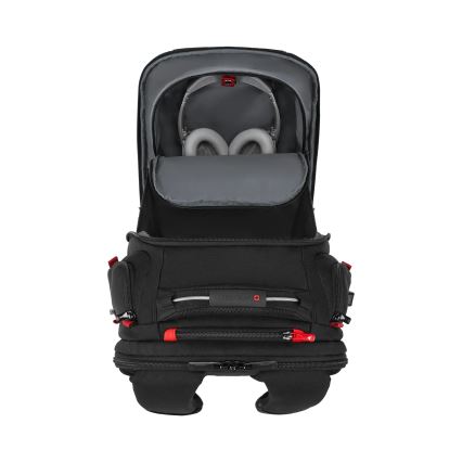 Wenger - Kannettavan tietokoneen reppu 29 l 17,3'' tablettitaskulla 12" Soitin One musta