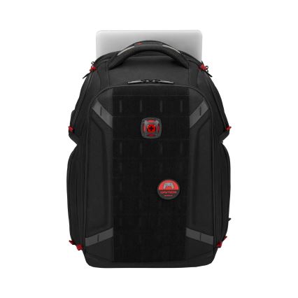 Wenger - Kannettavan tietokoneen reppu 29 l 17,3'' tablettitaskulla 12" Soitin One musta