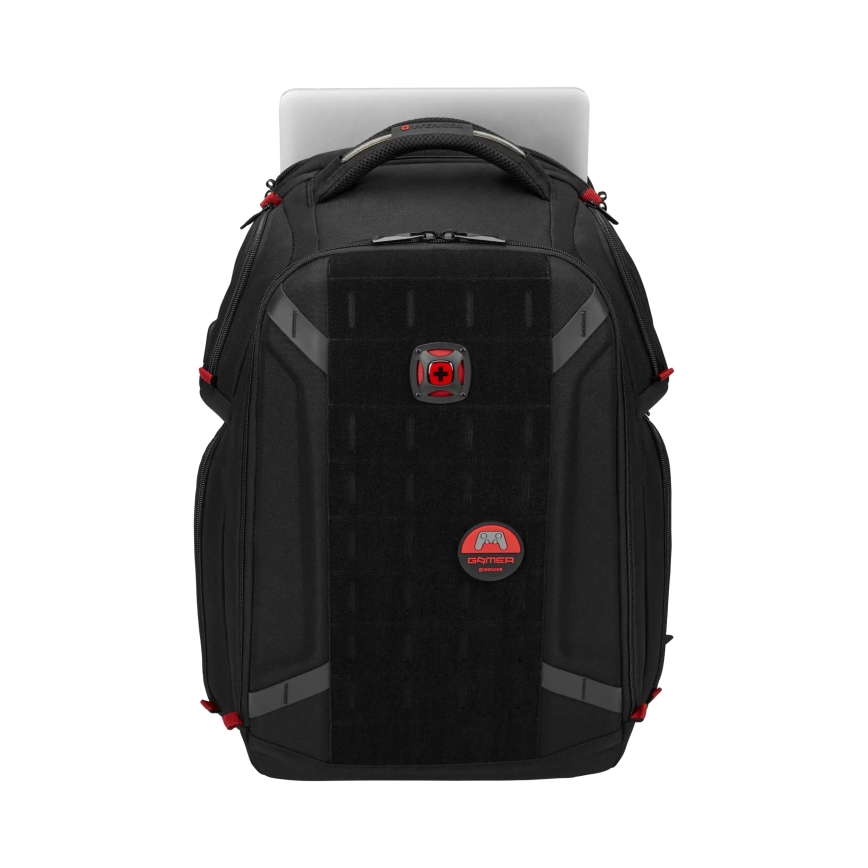 Wenger - Kannettavan tietokoneen reppu 29 l 17,3'' tablettitaskulla 12" Soitin One musta