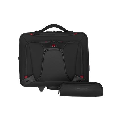 Wenger - Liikematkalaukku pyörillä 20 l 16" Transfer musta
