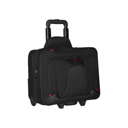 Wenger - Liikematkalaukku pyörillä 20 l 16" Transfer musta