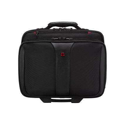 Wenger - Matkalaukku pyörillä 25 l 17" + kannettavan tietokoneen laukku 15,6" Patriot musta