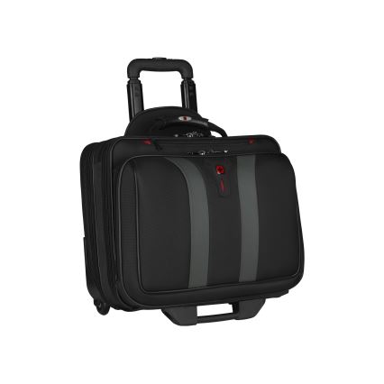 Wenger - Matkatavarat pyörillä 29 l + Kannettavan tietokoneen kotelo 15,6" Granada musta