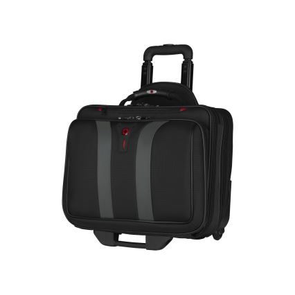 Wenger - Matkatavarat pyörillä 29 l + Kannettavan tietokoneen kotelo 15,6" Granada musta
