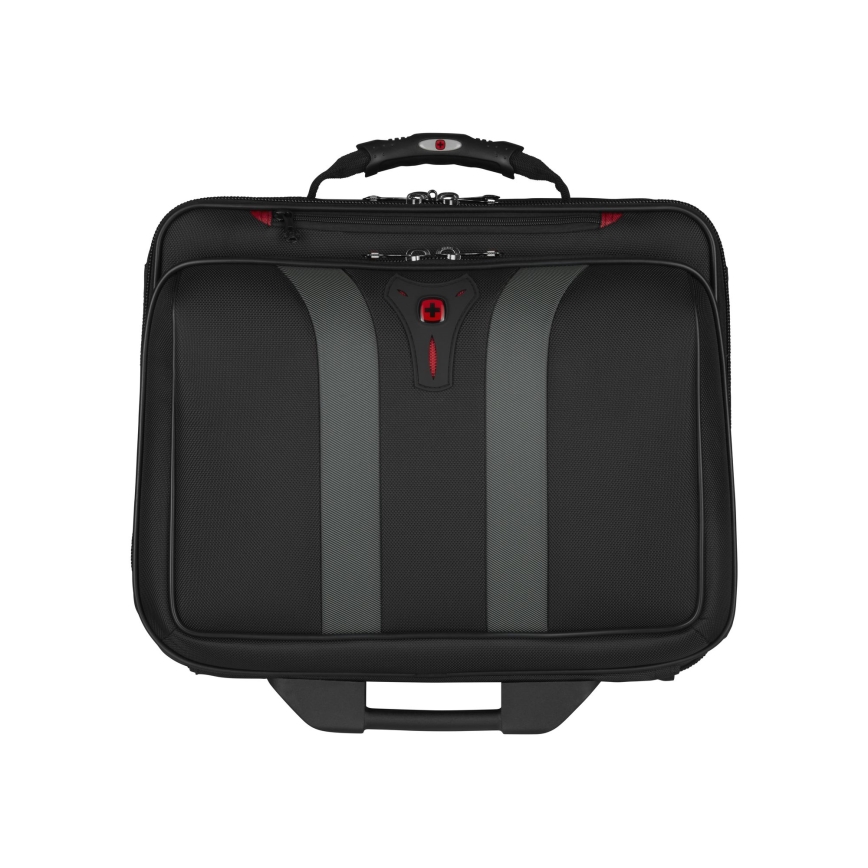 Wenger - Matkatavarat pyörillä 29 l + Kannettavan tietokoneen kotelo 15,6" Granada musta