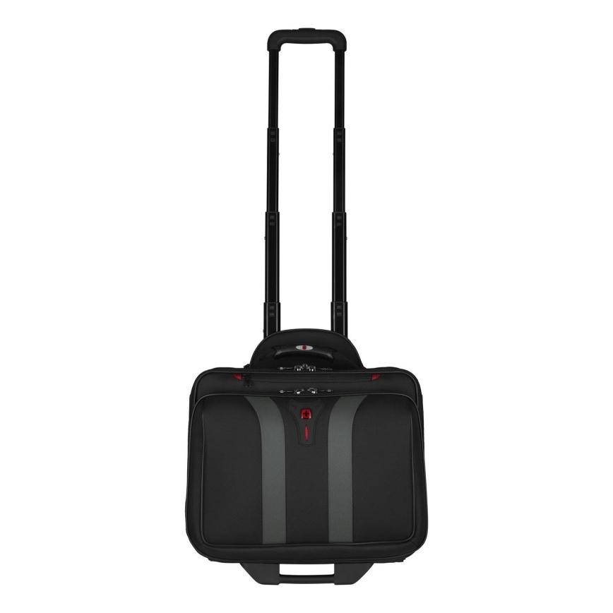 Wenger - Matkatavarat pyörillä 29 l + Kannettavan tietokoneen kotelo 15,6" Granada musta